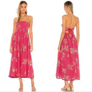 NWT Free People Baja Babe Midi Dress M